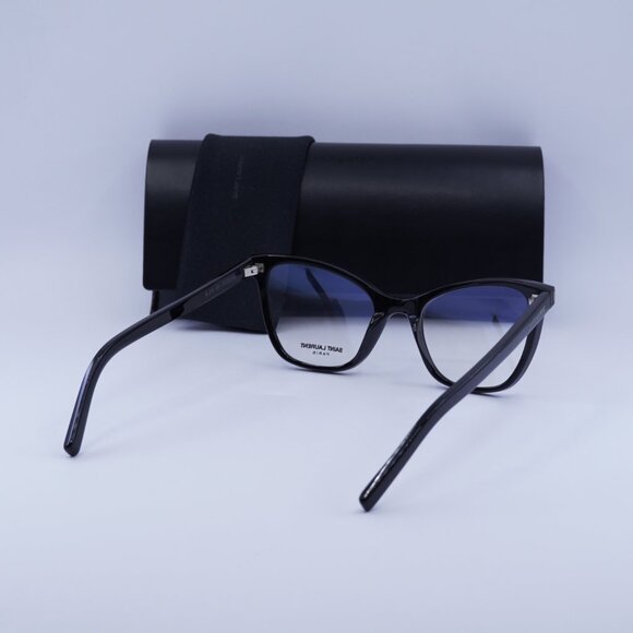 Saint Laurent SL219 001 Eyeglasses Black 51mm Cat Eye Frame - Picture 12 of 12